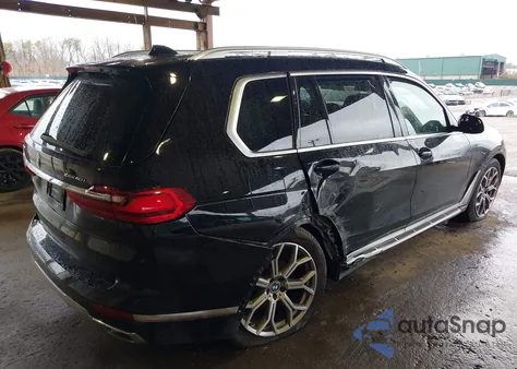2022 BMW X7 xDrive40I из США, поврежденный, VIN 5UXCW2C06N9M41331
